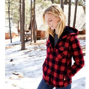 Eddie Bauer Women hooded shirt